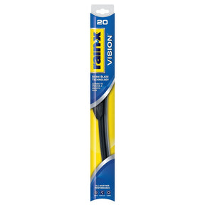 Rain-X Vision 810020 Wiper Blade, 20 in, Beam Blade, 20 in L Blade, Rubber/Steel