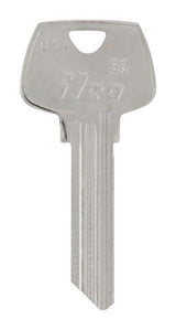 HILLMAN Traditional Key House/Office Universal Key Blank Single, Pack of 10