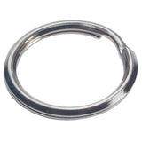 HILLMAN 1-3/8 in. D Steel Silver Split Rings/Cable Rings Key Ring, Pack of 50
