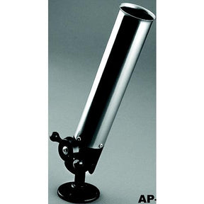 Angler's Pal 950700 Stainless Steel Tube With Black Anodized Aluminum Rod Holder, 7-3/4″