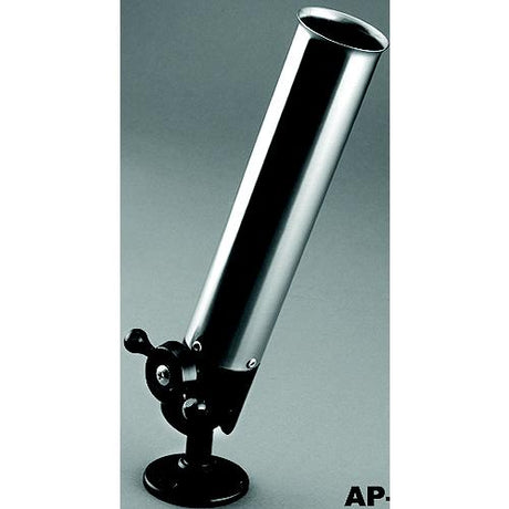 Angler's Pal 950700 Stainless Steel Tube With Black Anodized Aluminum Rod Holder, 7-3/4″