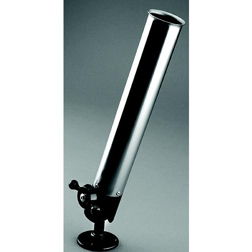Angler's Pal 950800 Stainless Steel Tube With Black Anodized Aluminum Rod Holder, 10″
