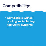 HTH Pool Care Granule Chlorine Stabilizer 4 lb, Pack of 4