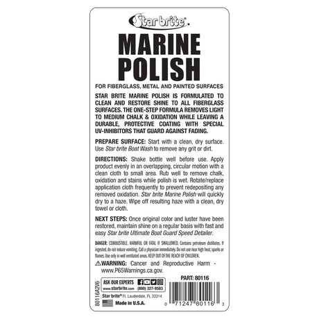 Star brite Polish Liquid 16 oz
