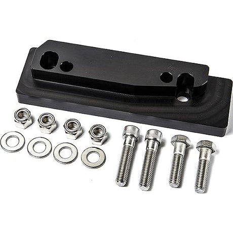 SeaStar Jack Plate Mounting Bolt Kit (Includes 4 each Stainless Steel Bolts, Brass Nylock Nuts and Washers)