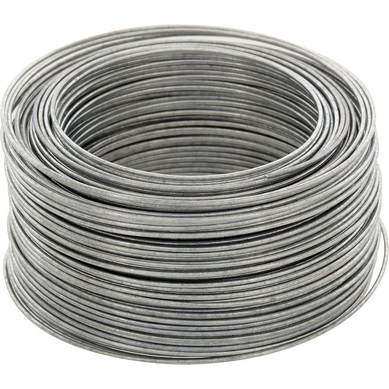 Hillman 50135 Utility Wire, 100 ft L, 22, Galvanized Steel