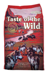 Taste of the Wild Southwest Canyon Adult Wild Boar Dry Dog Food Grain Free 28 lb