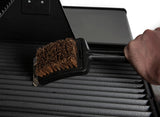 GrillPro 77618 Grill Brush, Palmyra Bristle, Resin/Steel Handle, 17 in L