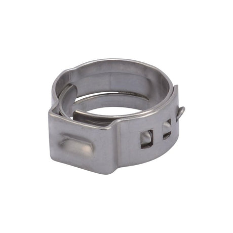 SharkBite UC952A Clamp Ring, 3/8 in, PEX-B, Stainless Steel