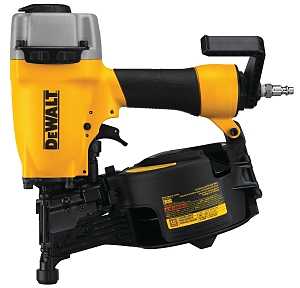 DEWALT DW66C-1 Siding and Fencing Nailer, 300 Magazine, 15 deg Collation, Plastic Strip Collation