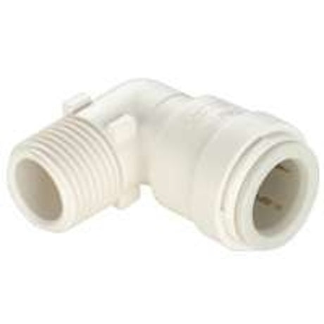 Watts 3519-1008/P-630 Pipe Elbow, 1/2 in, 90 deg Angle, Plastic, Off-White, 100 psi Pressure