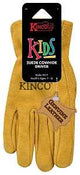 Kinco 50-KS Gloves, Men's, S, Keystone Thumb, Easy-On Cuff, Suede Cowhide Leather, Gold, Unlined