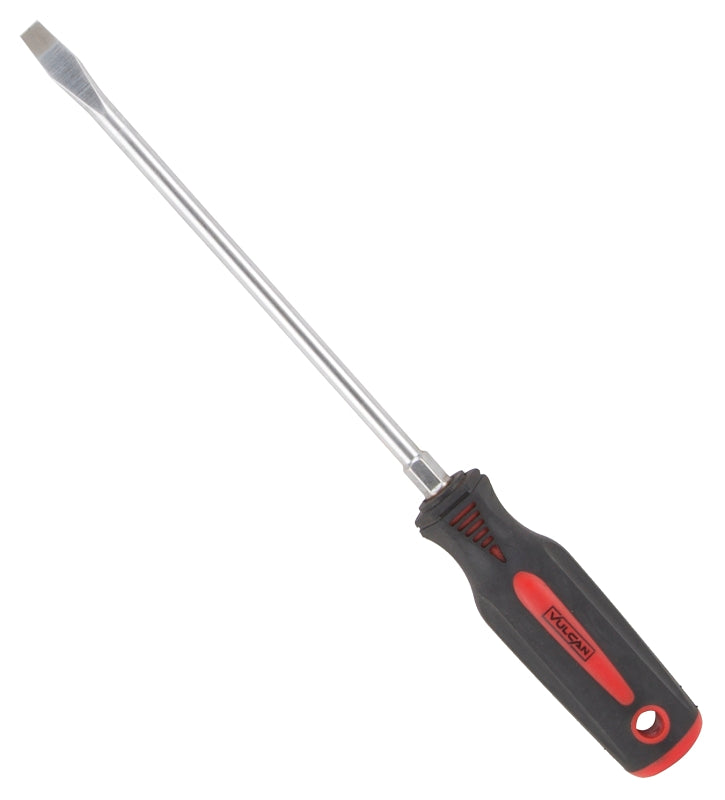 Vulcan MC-SD09 Screwdriver, Slotted Drive, 12-1/2 in OAL, 8 in L Shank