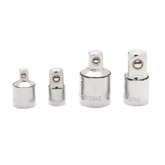 GearWrench 81217 Drive Adapter, 1/4, 3/8, 1/2 in Drive, Chrome