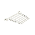 GearWrench 81933 Combination Wrench Set, 7-Piece, Steel, Chrome