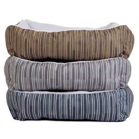 Aspen Pet Multicolored Micro Suede/Polyester Plaid Pet Bed 6 in. H X 20 in. W X 15 in. L, Pack of 15