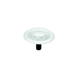 94220 City Water Dish with Plastic CV, White