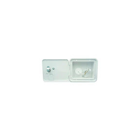 94253 City & Gravity Water Center with Brass CV Key, Polar White