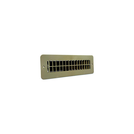 865-94260 Floor Register, w/ Damper, Tan