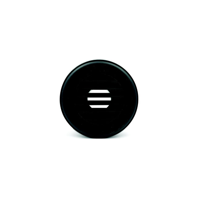 94262 2 in. Heat Vent with No Damper, Black