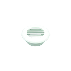 94264 4 in. Heat Vent with No Damper, Polar White