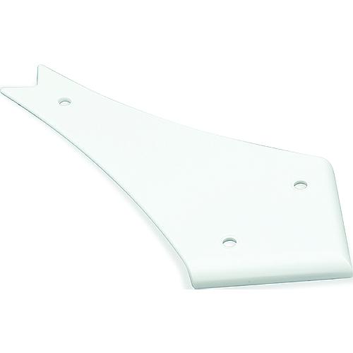 B&B Molders 94288 Curved Slide-Out Cap, Polar White