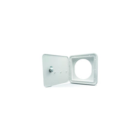 B&B Molders 94304 Fuel Hatch w/Oval Back, Polar White
