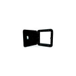 B&B Molders 94308 Multi-Purpose Fuel Hatch w/o Back, Black