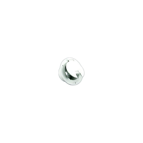 B&B Molders 94329 Deluxe Round Electric Cable Hatch, 5-1/8″ Polar White