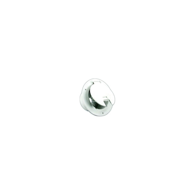 B&B Molders 94329 Deluxe Round Electric Cable Hatch, 5-1/8″ Polar White