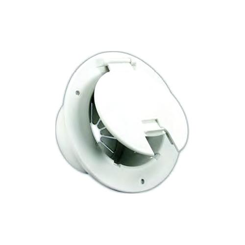 B&B Molders 94330 Deluxe 5-1/8" Round Electric Cable Hatch, Black