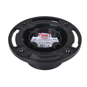 Oatey 48470 Closet Flange, 3, 4 in Connection, ABS, For: 3 in or Inside 4 in SCH 40 DWV Pipe