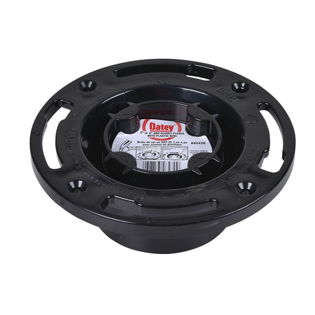 Oatey 48470 Closet Flange, 3, 4 in Connection, ABS, For: 3 in or Inside 4 in SCH 40 DWV Pipe