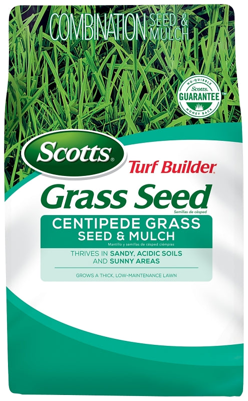 Scotts 18365 Centipede Grass Seed and Mulch, 5 lb Bag