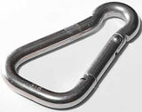 Baron S24502-3/8 Spring Snap, 11/16 in Snap Opening, 4 in L Dimensions, 400 lb Working Load, Stainless Steel
