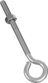 National Hardware N221-606 Eye Bolt, 1/4-20 Thread, Coarse Thread, 2-3/4 in L Thread, 0.56 in ID Dia Eye
