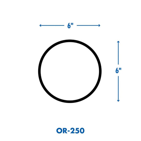 Culligan OR-250 Water Filter Housing O-Ring, Buna-N, Black