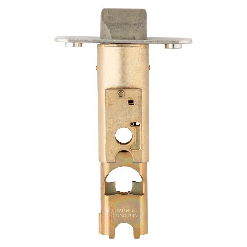 Kwikset 81825-001 Deadbolt Latch, Steel, Polished Brass