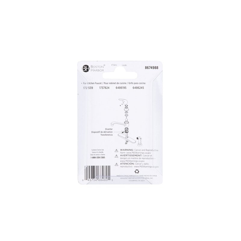 DIVERTER F/SNGL HND KTN FAUCET