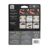 Nite Ize NITEHOWL NHO-10-R3 Safety Necklace, 12 to 27 in Neck, 0.3 in W Collar, Polymer, Red