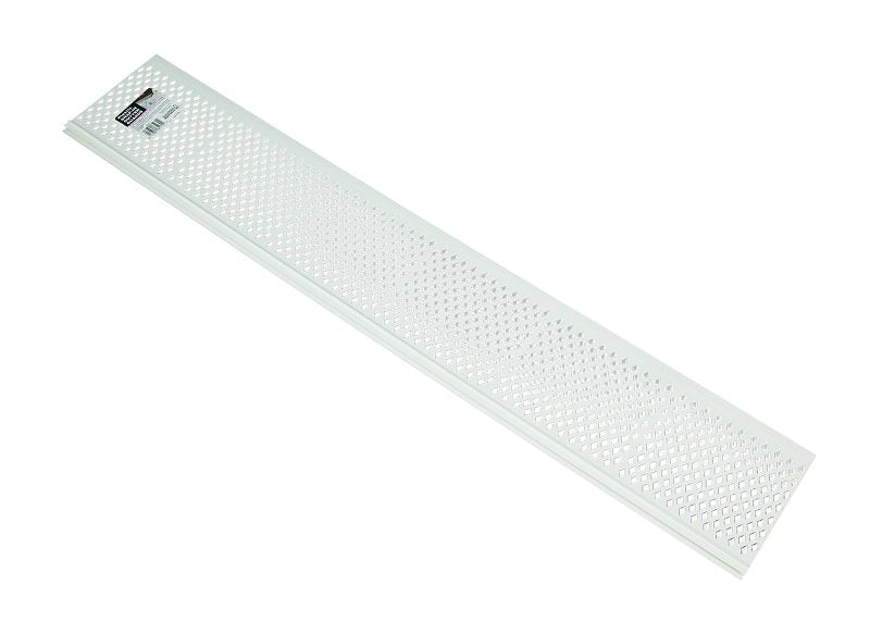 Amerimax 86370 Gutter Filter, 3 ft L, PVC, White