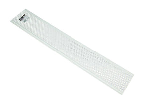 Amerimax 86370 Gutter Filter, 3 ft L, PVC, White