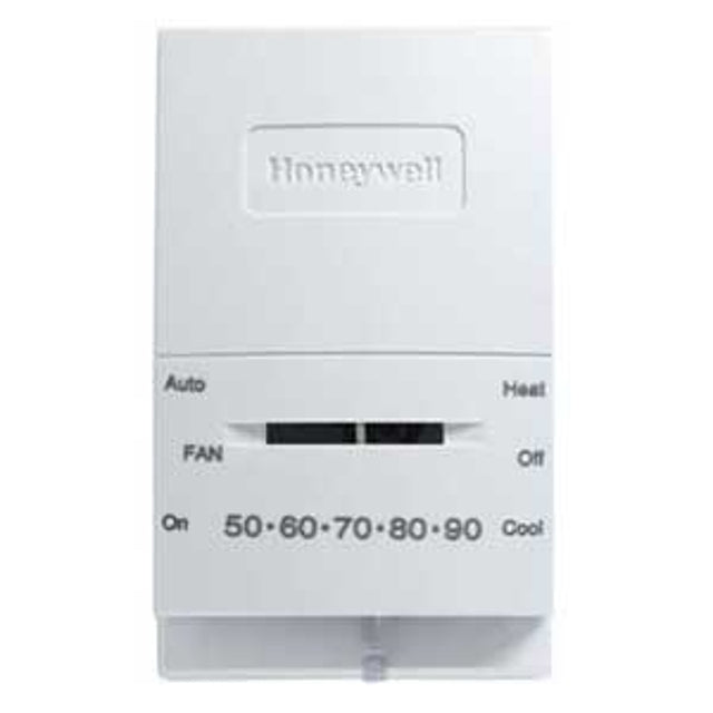 Honeywell CT54K1000/E1 Non-Programmable Thermostat, 45 to 95 deg F, White