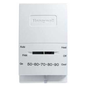 Honeywell CT51N1015/E1 Non-Programmable Thermostat, 45 to 95 deg F, 24 V, White