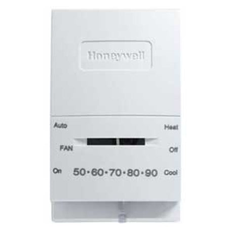 Honeywell CT51N1015/E1 Non-Programmable Thermostat, 45 to 95 deg F, 24 V, White