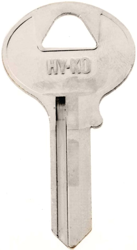 Hy-Ko 11010CO10 Key Blank, Brass, Nickel, For: Corbin Russwin Cabinet, House Locks and Padlocks, CO10 Key Number, Pack of 10