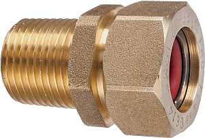 Pro-Flex PFMF-3406 Tube to Pipe Adapter, 3/4 in, MNPT