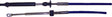 CONTROL CABLE-PERF OMC 17FT