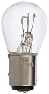 Peak 1157LL-BPP Miniature Automotive Bulb, 400 Lumens, 12.8 V, 27 W, Incandescent Lamp, Clear, Bayonet