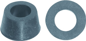 Danco 38805B Faucet Washer, Cone, 11/32 in ID x 23/32 in OD Dia, 3/8 in Thick, Rubber, Pack of 5